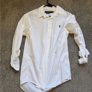 Ralph Lauren White Dress Shirt for Men